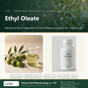 Ethyl Oleate liquid extract in laboratory beaker - ZHII Plant Extracts by ShaanXi ZhiYi Biotechnology