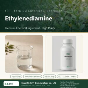 Ethylenediamine liquid extract in laboratory beaker - ZHII Plant Extracts by ShaanXi ZhiYi Biotechnology