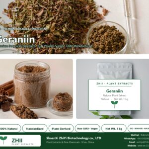 Geraniin natural botanical extract powder - ZHII ShaanXi ZhiYi Biotechnology supplier