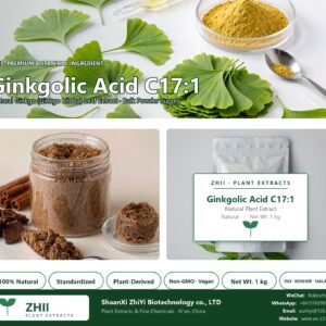 Ginkgolic Acid C17:1 natural Ginkgo extract powder - ZHII ShaanXi ZhiYi Biotechnology supplier