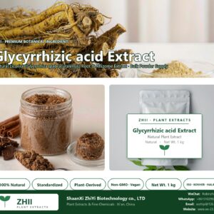 Glycyrrhizic acid Extract Powder natural Licorice extract powder - ZHII ShaanXi ZhiYi Biotechnology supplier