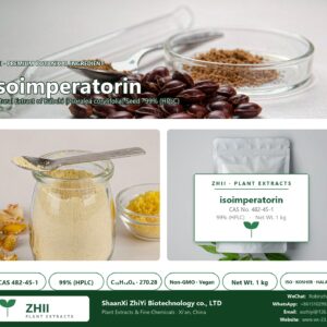 isoimperatorin CAS 482-45-1 natural plant extract from Babchi - ZHII ShaanXi ZhiYi Biotechnology supplier