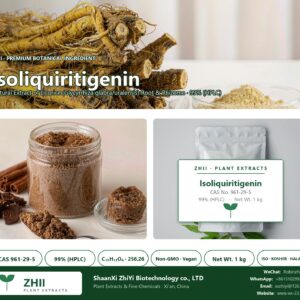 Isoliquiritigenin CAS 961-29-5 natural plant extract from Licorice - ZHII ShaanXi ZhiYi Biotechnology supplier