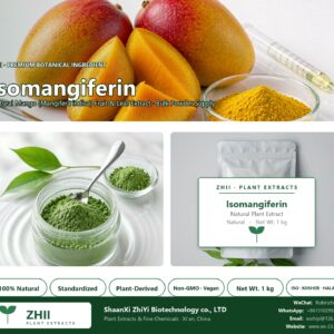 Isomangiferin natural Mango extract powder - ZHII ShaanXi ZhiYi Biotechnology supplier