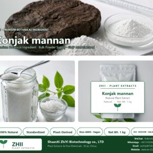 Konjak mannan natural botanical extract powder - ZHII ShaanXi ZhiYi Biotechnology supplier