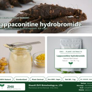 Lappaconitine hydrobromide natural botanical extract powder - ZHII ShaanXi ZhiYi Biotechnology supplier