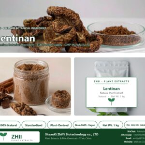 Lentinan natural botanical extract powder - ZHII ShaanXi ZhiYi Biotechnology supplier