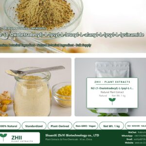 N2-(1-Oxotetradecyl)-L-lysyl-L-leucyl-L-alanyl-L-lysyl-L-lysinamide natural botanical extract powder - ZHII ShaanXi ZhiYi Biotechnology supplier