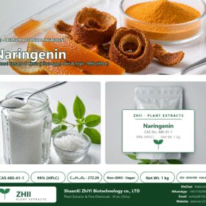 Naringenin CAS 480-41-1 natural plant extract from Citrus - ZHII ShaanXi ZhiYi Biotechnology supplier