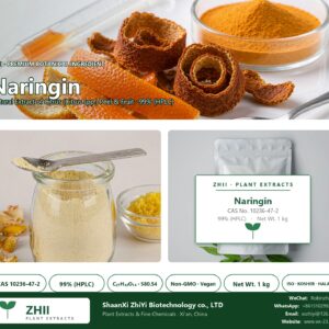 Naringin CAS 10236-47-2 natural plant extract from Citrus - ZHII ShaanXi ZhiYi Biotechnology supplier