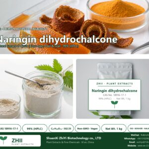 Naringin dihydrochalcone CAS 18916-17-1 natural plant extract from Citrus - ZHII ShaanXi ZhiYi Biotechnology supplier
