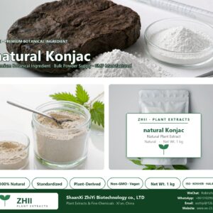 natural Konjac. natural botanical extract powder - ZHII ShaanXi ZhiYi Biotechnology supplier