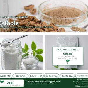 Osthole CAS 484-12-8 natural plant extract from Cnidium Fruit - ZHII ShaanXi ZhiYi Biotechnology supplier