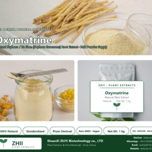 Oxymatrine / Marine / Matrine natural Sophora / Ku Shen extract powder - ZHII ShaanXi ZhiYi Biotechnology supplier