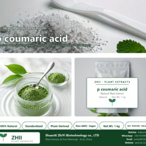 p coumaric acid natural botanical extract powder - ZHII ShaanXi ZhiYi Biotechnology supplier