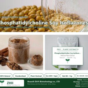 Phosphatidylcholine Soy Isoflavones natural Soybean extract powder - ZHII ShaanXi ZhiYi Biotechnology supplier