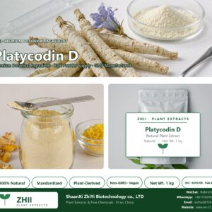Platycodin D natural botanical extract powder - ZHII ShaanXi ZhiYi Biotechnology supplier
