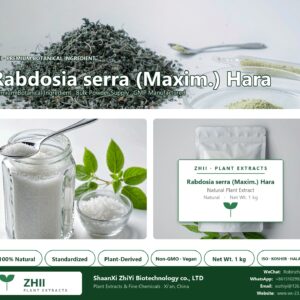 Rabdosia serra (Maxim.) Hara natural botanical extract powder - ZHII ShaanXi ZhiYi Biotechnology supplier