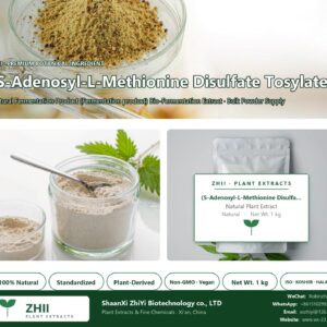(S-Adenosyl-L-Methionine Disulfate Tosylate natural Fermentation Product extract powder - ZHII ShaanXi ZhiYi Biotechnology supplier