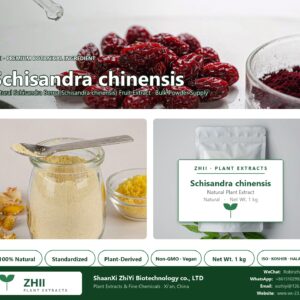 Schisandra chinensis. natural Schisandra Berry extract powder - ZHII ShaanXi ZhiYi Biotechnology supplier
