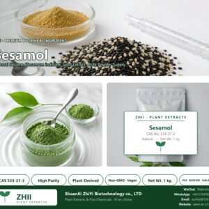 Sesamol CAS 533-31-3 natural plant extract from Sesame - ZHII ShaanXi ZhiYi Biotechnology supplier