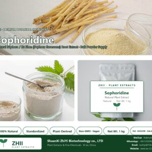 Sophoridine/ Allomatrine/SOP natural Sophora / Ku Shen extract powder - ZHII ShaanXi ZhiYi Biotechnology supplier