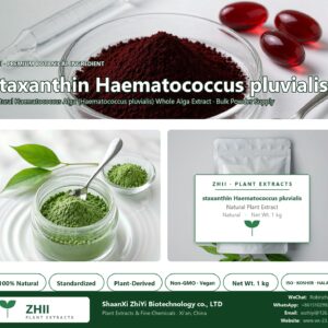 staxanthin Haematococcus pluvialis powder natural Haematococcus Alga extract powder - ZHII ShaanXi ZhiYi Biotechnology supplier