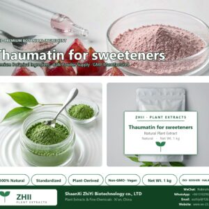 Thaumatin for sweeteners natural botanical extract powder - ZHII ShaanXi ZhiYi Biotechnology supplier