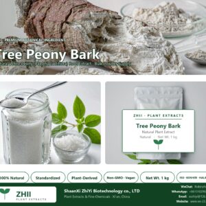Tree Peony Bark natural White Peony extract powder - ZHII ShaanXi ZhiYi Biotechnology supplier