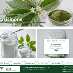 Vasicinone natural botanical extract powder - ZHII ShaanXi ZhiYi Biotechnology supplier