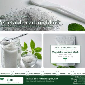 Vegetable carbon black natural botanical extract powder - ZHII ShaanXi ZhiYi Biotechnology supplier