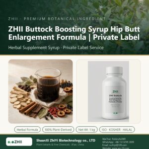 ZHII Buttock Boosting Syrup Hip Butt Enlargement Formula | Private Label liquid extract in laboratory beaker - ZHII Plant Extracts by ShaanXi ZhiYi Biotechnology