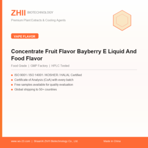 Concentrate Fruit Flavor Bayberry E Liquid And Food Flavor - ZHII manufacturer plant extract powder