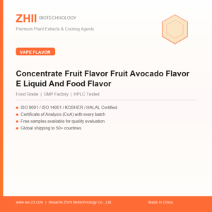 Concentrate Fruit Flavor Fruit Avocado Flavor E Liquid And Food Flavor - ZHII manufacturer plant extract powder