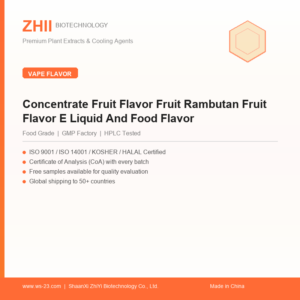 Concentrate Fruit Flavor Fruit Rambutan Fruit Flavor E Liquid And Food Flavor - ZHII manufacturer plant extract powder