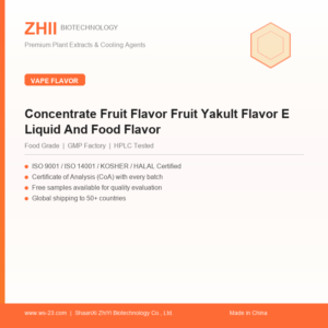 Concentrate Fruit Flavor Fruit Yakult Flavor E Liquid And Food Flavor - ZHII manufacturer plant extract powder