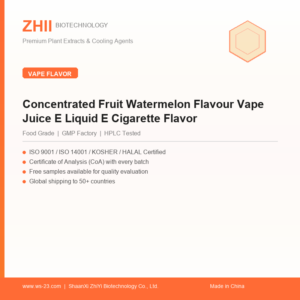 Concentrated Fruit Watermelon Flavour Vape Juice E Liquid E Cigarette Flavor - ZHII manufacturer plant extract powder