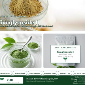 Ziyuglycoside II natural botanical extract powder - ZHII ShaanXi ZhiYi Biotechnology supplier